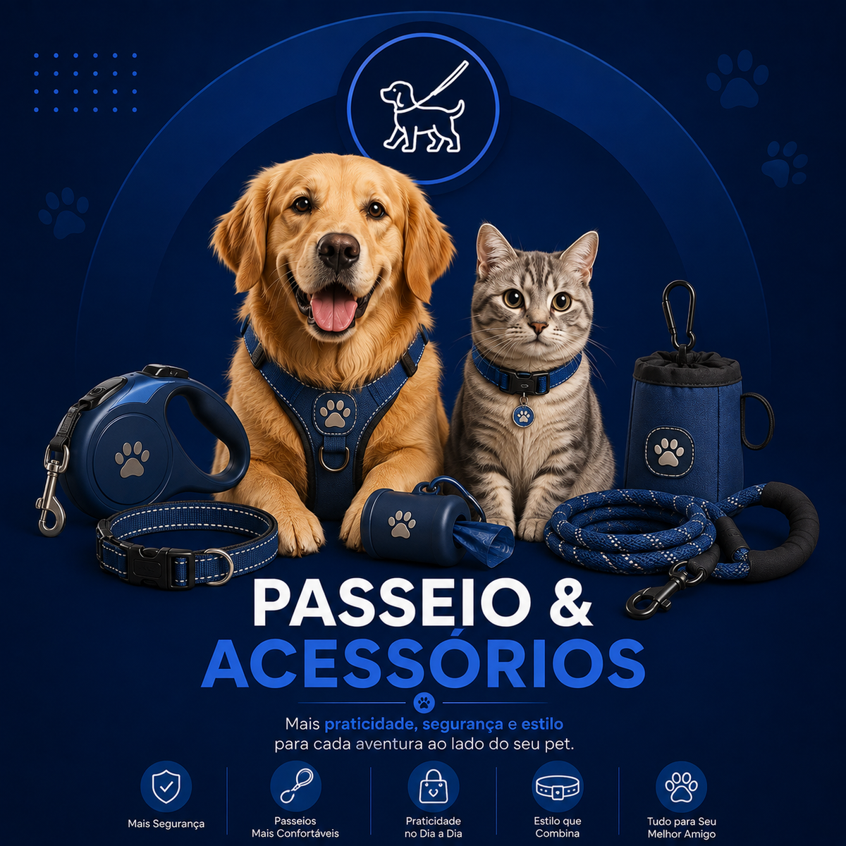 🚶 Passeio & Acessórios