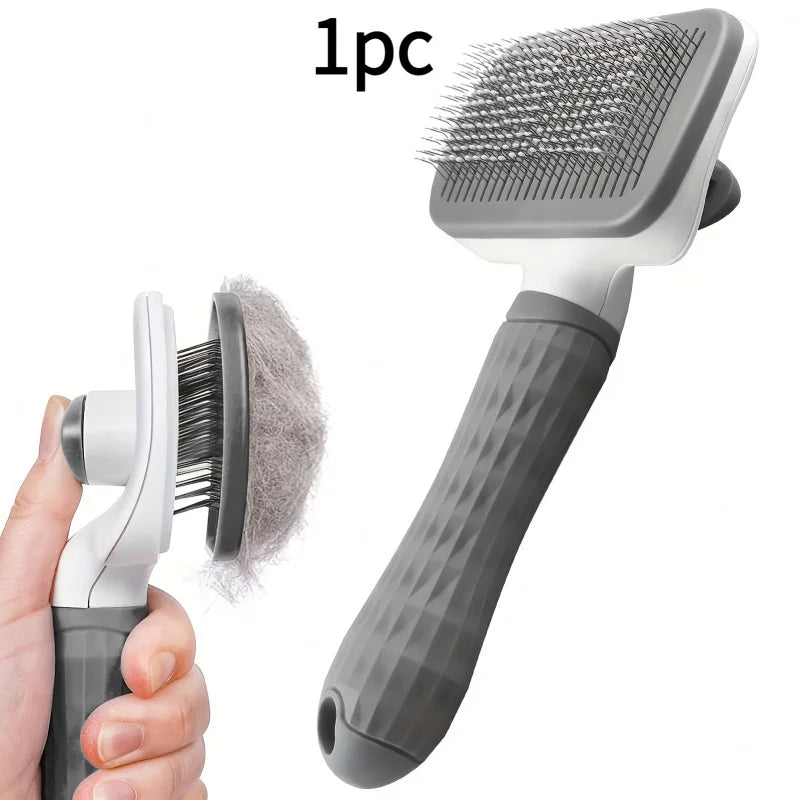 🐾Escova Autolimpante Petnoma – Remove Pelos com um Clique