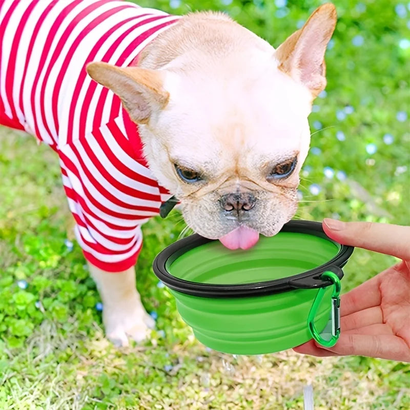 🐾Tigela Dobrável Petnoma – Portátil para Água e Alimento