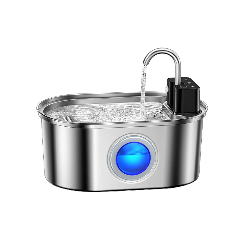 Fonte de água em aço inoxidável