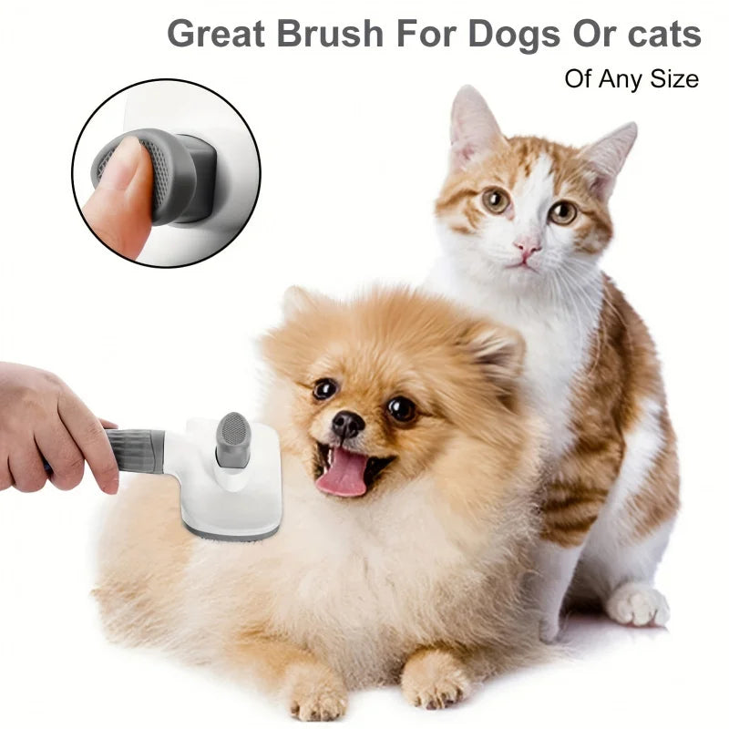 🐾Escova Autolimpante Petnoma – Remove Pelos com um Clique