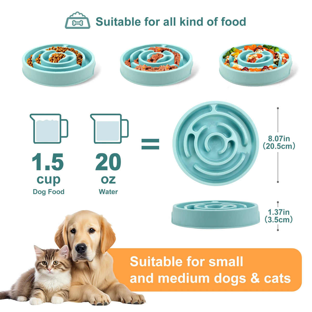 🐶 Comedouro Alimentação Lenta Petnoma – Anti-Engasgo e Antiderrapante