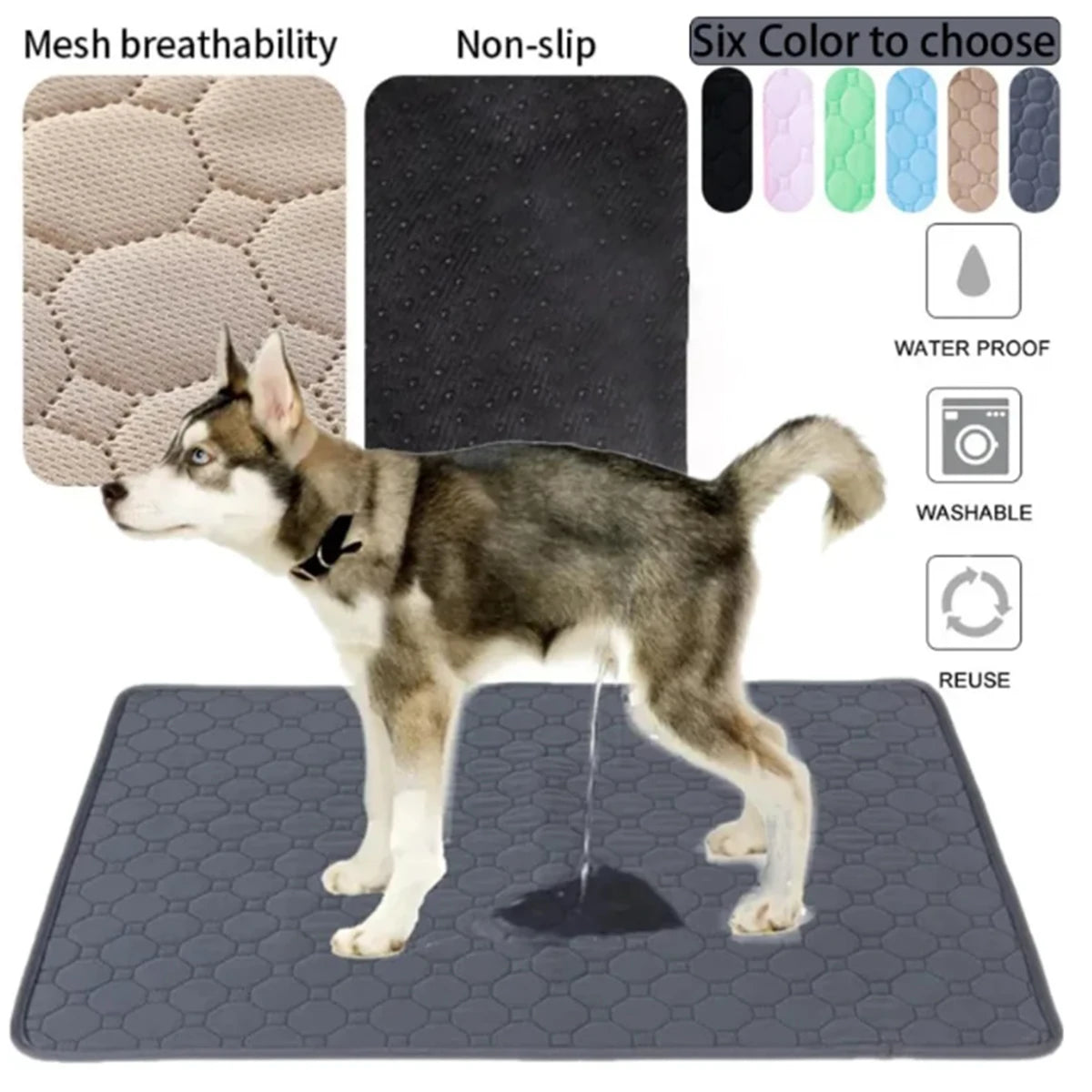 🐾Tapete Higiênico Petnoma – Reutilizável para Cães