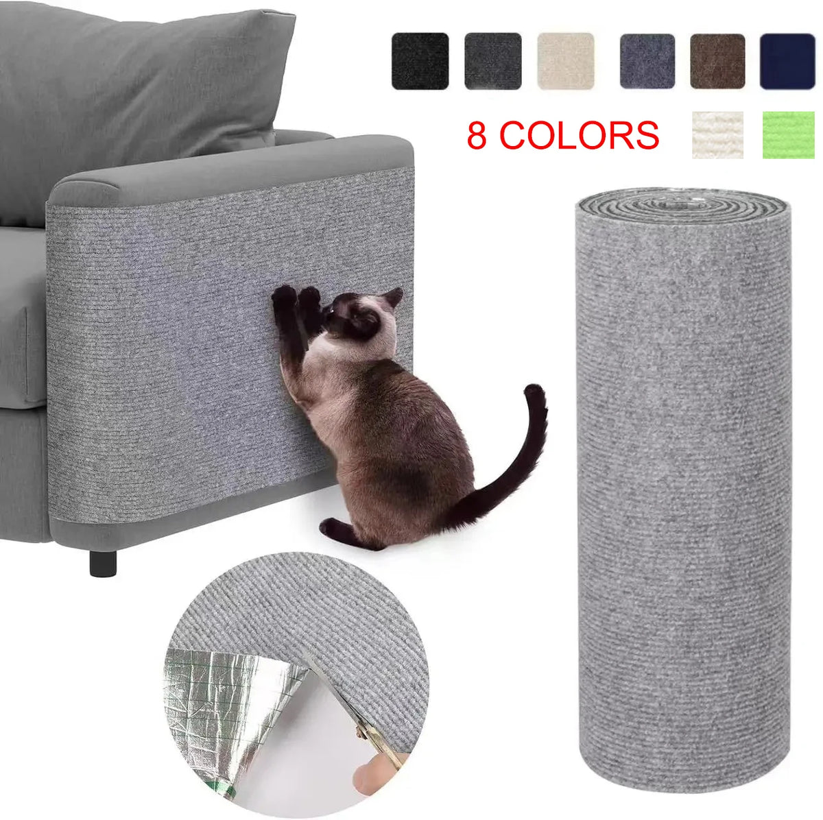 🐱 Arranhador Adesivo Petnoma – Proteção para Sofá e Móveis